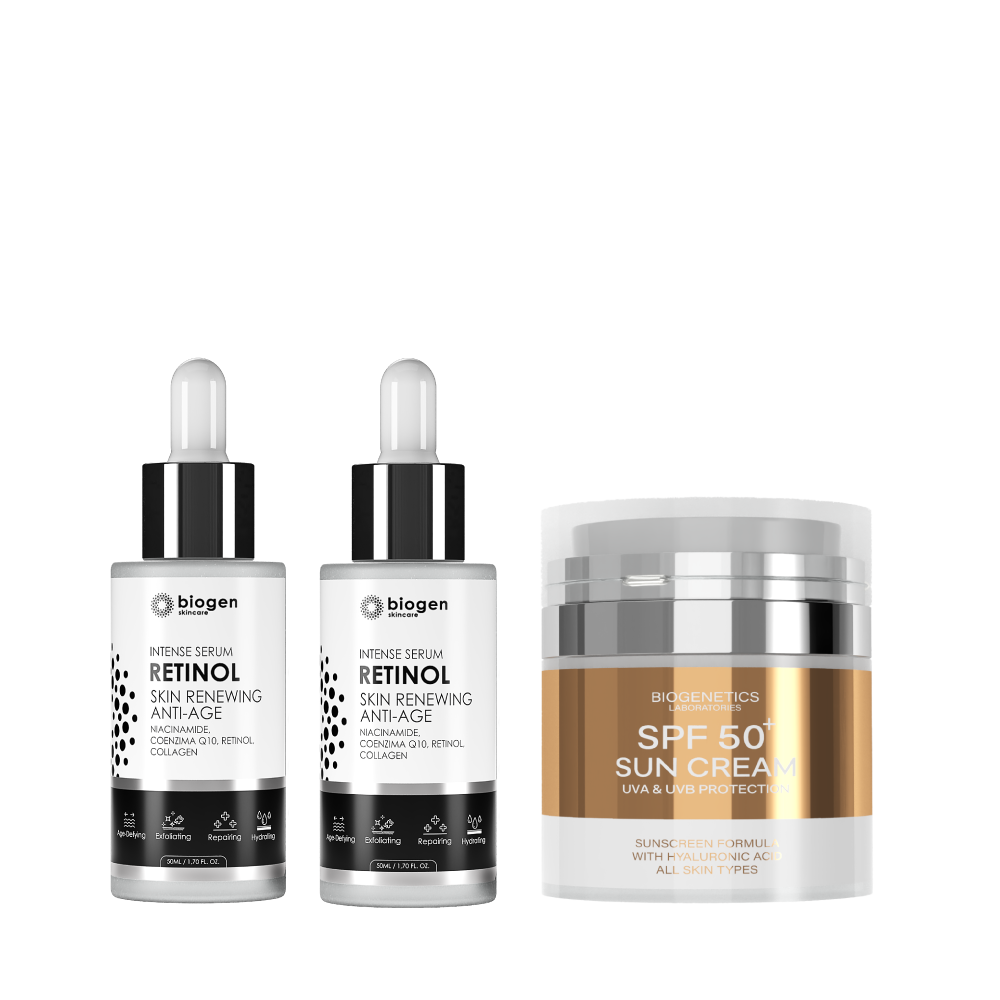 2X Biogen Retinol Serum + Crema SPF Biogenetics